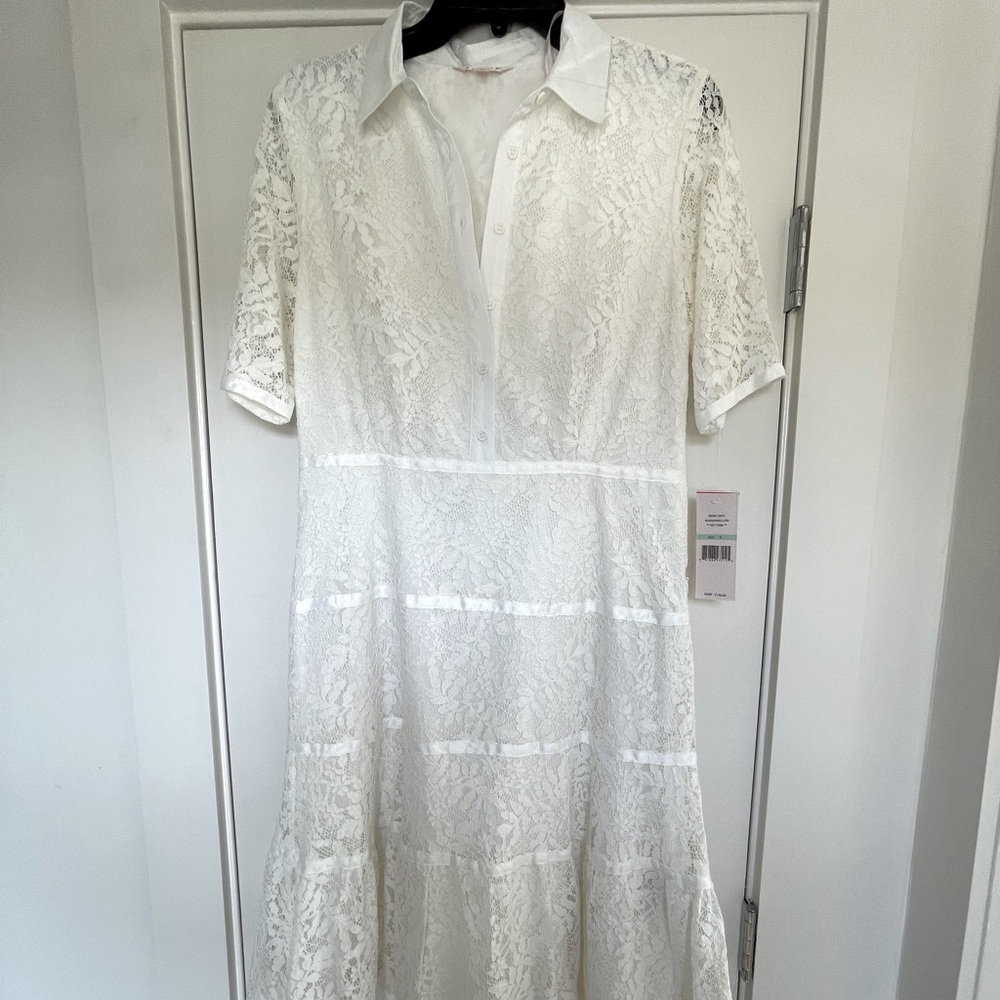 Nanette White Dress